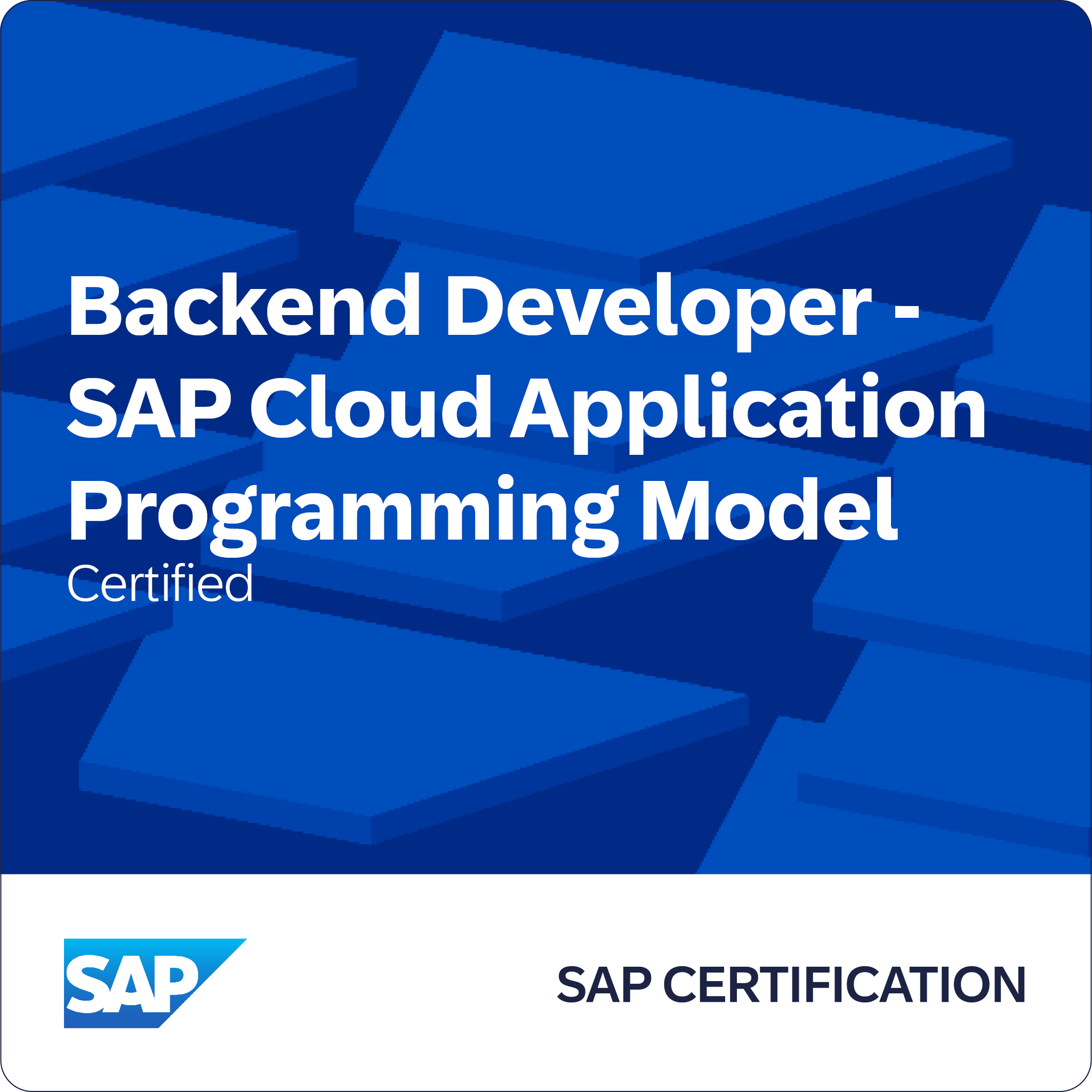 SAP CAP Developer